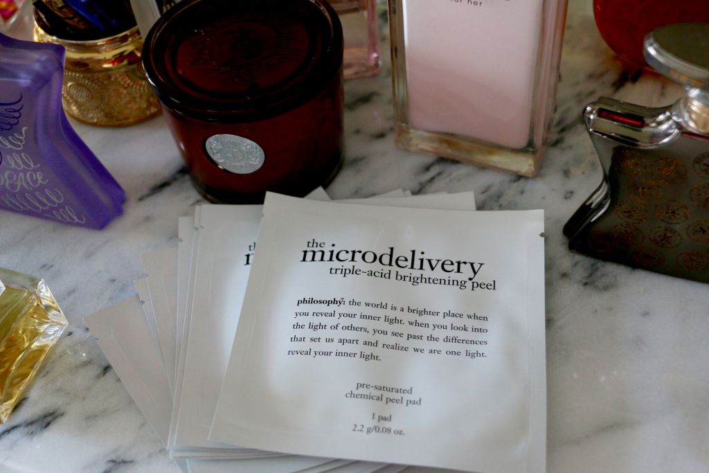 micro delivery triple-acid brightening peel my favorite product to brighten my face and remove dead cells