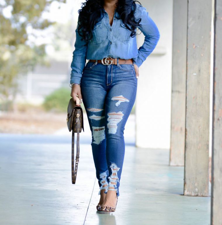 black fashion blogger