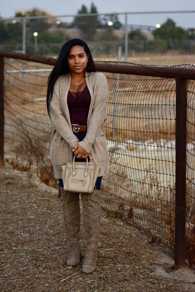 black fashion blogger