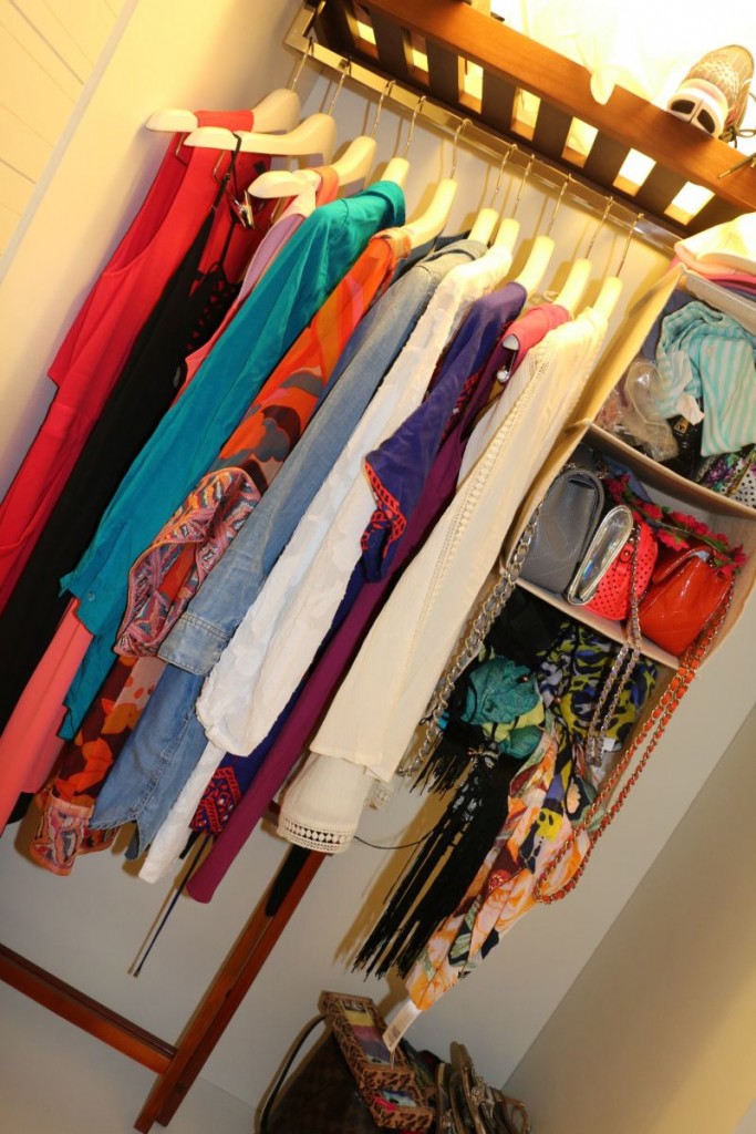 Tanya Major's vacation closet
