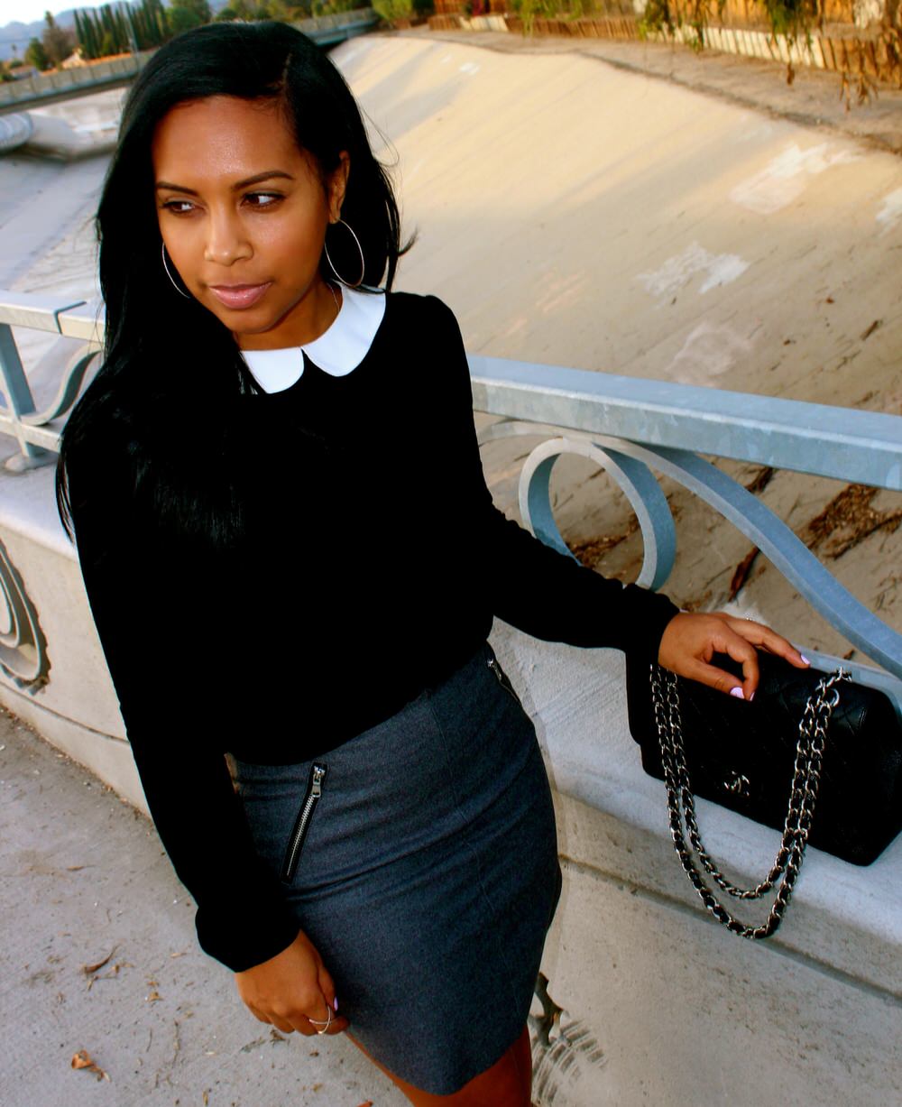 Looks for under 100 - H&M Skirt, Chanel Bag